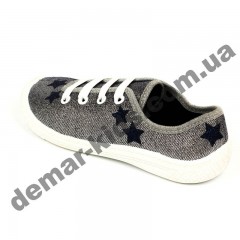 Детские кеды-тапочки 3F Fredom For Feet MALWA 4BT14/6 серебро