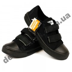Детские кеды-тапочки 3F Fredom For Feet TRAMPEK 4BS9/3 черные