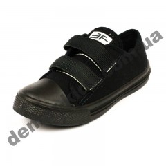 Детские кеды-тапочки 3F Fredom For Feet TRAMPEK 4BS9/3 черные