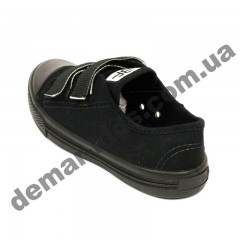 Детские кеды-тапочки 3F Fredom For Feet TRAMPEK 4BS9/3 черные