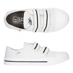 Детские кеды-тапочки 3F Fredom For Feet TRAMPEK 4BS9/4 белые