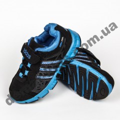 Детские кроссовки Adidas черно-синие ClimaCool