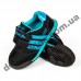 Детские кроссовки Adidas черно-синие закрытый носок Детские кроссовки Adidas черно-синие закрытый носок