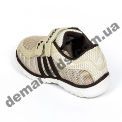 Детские кроссовки Adidas бежево-коричневые ( пенка )