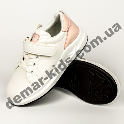 Детские кроссовки Apawwa GC25-1 PINK бело-розовые