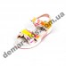 Детские голографические босоножки Apawwa GX187-1 (GX188-1) PINK розово-желтые Детские голографические босоножки Apawwa GX187-1 (GX188-1) PINK розово-желтые