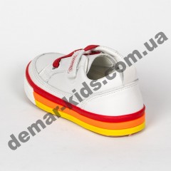 Детские кроссовки Apawwa GC05-1 RED бело-красные 20-25