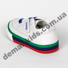 Детские кроссовки Apawwa GC05-1 NAVY бело-синие 20-25