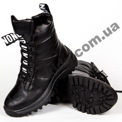 Детские зимние ботинки Apawwa DD49 Black 32-37