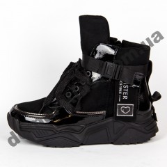 Детские зимние ботинки Apawwa DD50 BLACK 32-37