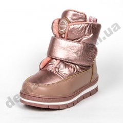 Детские зимние ботинки Clibee A88 pink розовые ( 22-27 )