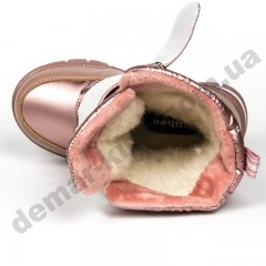 Детские зимние ботинки Clibee A88 pink розовые ( 22-27 )