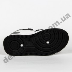 Детские высокие кроссовки хайтопы Clibee P693 BLACK/SILVER 26-31