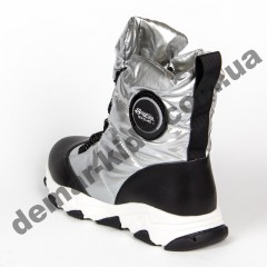 Детские зимние ботинки Clibee A86 серебро ( 32-37 )