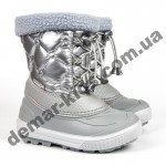 Зимние дутики Demar FURRY 2 Light 1510NE серебро 20-29