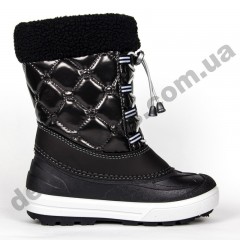 Зимние дутики Demar FURRY 2 черные 1500NF 30-35