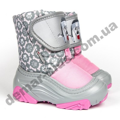 Детские дутики Demar Doggy 2 Light 4026NA розовые