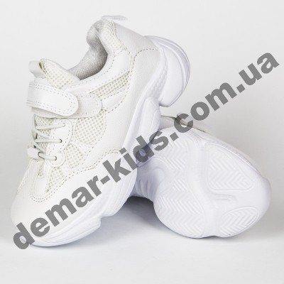 Детские кроссовки Jong Golf B90202 белые 26-31