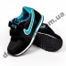 Детские кроссовки NIKE черно-бирюзовые