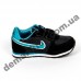 Детские кроссовки NIKE черно-бирюзовые