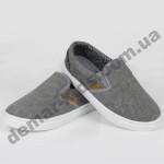 Детские слипоны SLIP ON Wink светло-серые