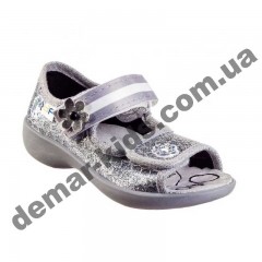 Детские босоножки-тапочки 3F Fredom For Feet Maja 3SA22/10 серебро