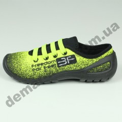 Детские кеды-тапочки 3F Fredom For Feet MIDAS 4RX14/5 зеленые