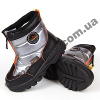 Детские дутики Том М C-T7713-D серебро 27-32