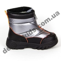 Детские дутики Том М C-T7713-D серебро 27-32