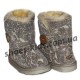 Детские угги UGG  KIDS CLASSIC SHORT (светлый огурец пуговица )
