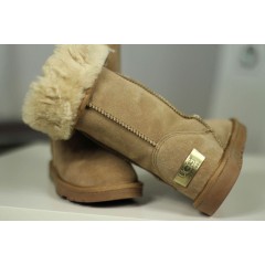 Подростковые / женские угги UGG Classic Tall ( бежевые )