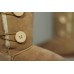 Подростковые / женские угги UGG Classic Tall пуговицы ( бежевые )