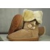 Подростковые / женские угги UGG Classic Tall пуговицы ( бежевые )
