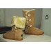 Подростковые / женские угги UGG Classic Tall пуговицы ( бежевые )