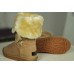 Подростковые / женские угги UGG Classic Tall пуговицы ( бежевые )