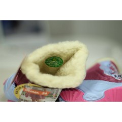 Детские зимние дутики SNOW MAR a розово-голубые