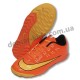 Детские футбольные сороконожки Nike Mercurial оранжево-желтые