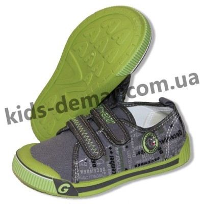 Детские кеды Super gear А 9393 / 9395 (зеленые)