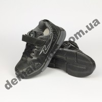 Детские кроссовки Bessky черные ( молния )