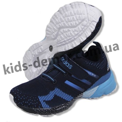 Детские кроссовки Adidas Marathon TR15 сине-голубые 