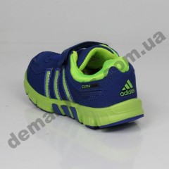 Детские кроссовки Adidas сине-салатовые ClimaCool