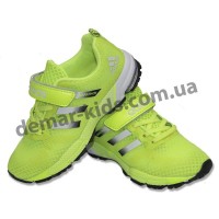 Детские кроссовки Adidas Marathon салатовые