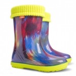 Резиновые сапоги HAWAI LUX PRINT af ( цветные штрихи )