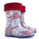 Детские резиновые сапоги Demar TWISTER LUX PRINT R ( звезды )